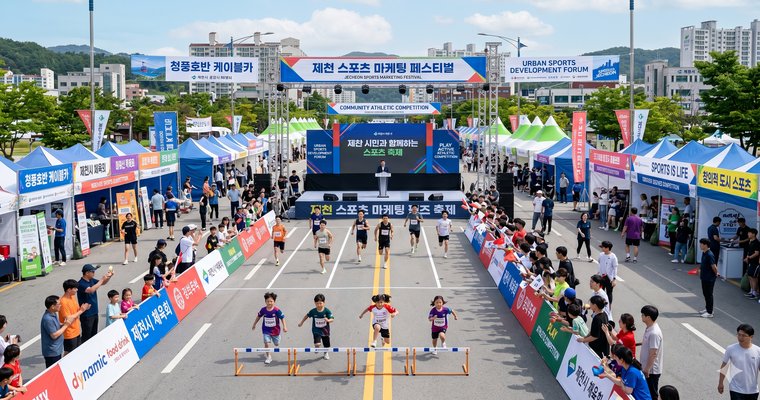 스포츠로 도심을 살리겠다던 그 계획 — 다시 뛰는 제천